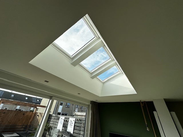 Lichtstraat velux dakvensters